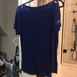Women’s royal blue blouse